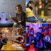 УЦЕНКА! Настольная аккумуляторная лампа с пультом 22см ночник Роза RGB Crystal Rose.(Плохая упаковка, трещина на корпусе 3274)