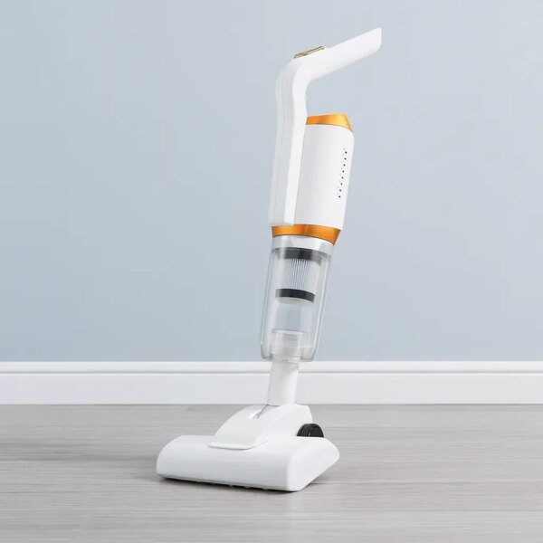 УЦЕНКА! Аккумуляторный пылесос без мешка Vacuum Cleaner 2000mAh 120 Вт (Плохая упаковка 3539)