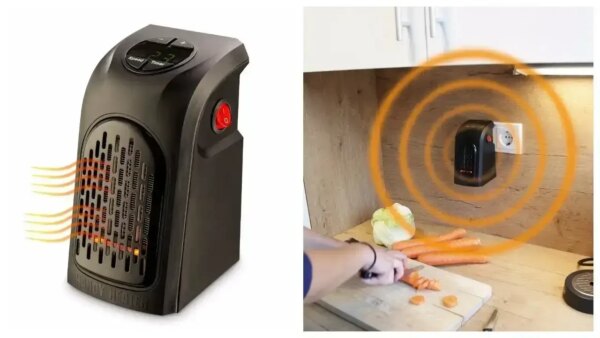 УЦЕНКА! Мини обогреватель 400W Handy Heater с пультом (Нет упаковки 3192)