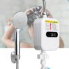 УЦЕНКА! Проточный мгновенный водонагреватель мини бойлер Delimano с LCD RX-021 (Плохая упаковка 3200)