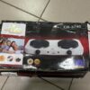 УЦЕНКА! Двухконфорочная электроплита дисковая настольная Crownberg CB-3746 2000W (Плохая упаковка 3221)