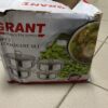 УЦЕНКА! Набор кастрюль из высокопрочной нержавеющей стали GRANT GR3558 (Плохая упаковка 3233)