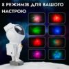 УЦЕНКА! Проектор ночник Космонавт портативный с проекцией звездного неба с пультом USB (Плохая упаковка 3268)