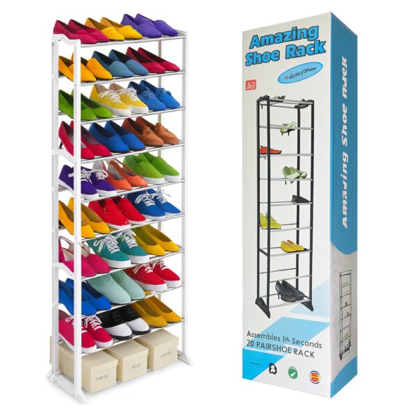 УЦЕНКА! Полка для обуви на 30 пар Amazing Shoe Rack (Плохая упаковка 3299)