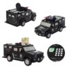 УЦЕНКА! Электронная копилка-сейф Машина полиции CASH TRUCK 143 с кодовым замком (Плохая упаковка 3303)