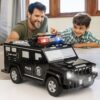 УЦЕНКА! Электронная копилка-сейф Машина полиции CASH TRUCK 143 с кодовым замком (Плохая упаковка 3303)