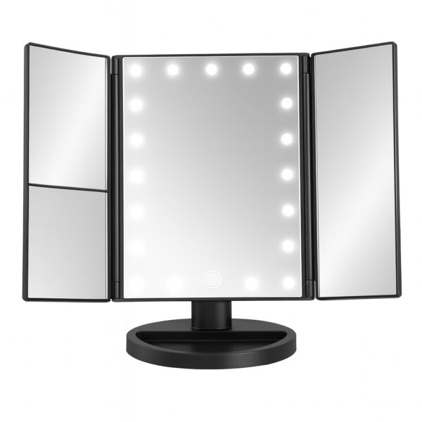 УЦЕНКА! Зеркало тройное для макияжа с LED подсветкой Magic Makeup Mirror (Надбит корпус 2752)