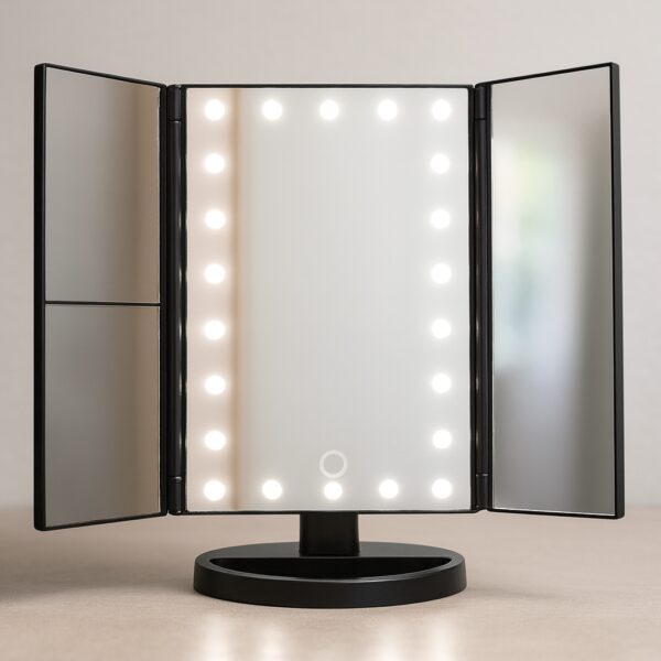 УЦЕНКА! Зеркало тройное для макияжа с LED подсветкой Magic Makeup Mirror (Надбит корпус 2752)