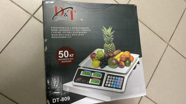 УЦЕНКА! Весы торговые электронные Smart DT-809 нагрузка до 50 кг (Плохая упаковка 3409)