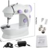 УЦЕНКА! Швейная мини машинка 4 в 1 Mini Sewing Machine SM201 (Плохая упаковка 2789)