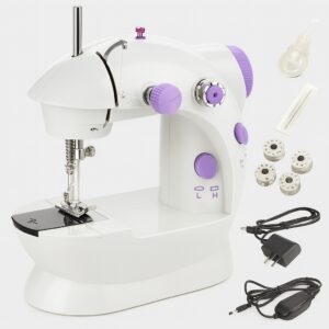 УЦЕНКА! Швейная мини машинка 4 в 1 Mini Sewing Machine SM201 (Плохая упаковка 2789)