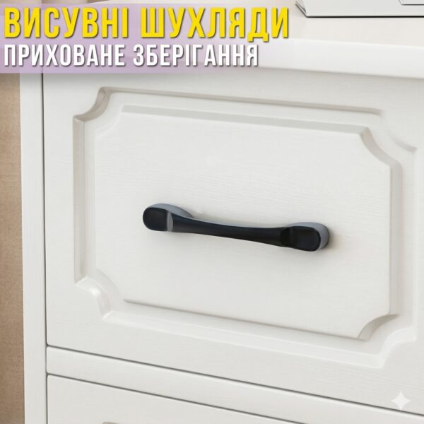 Туалетный столик с LED-зеркалом и выдвижными ящиками 80х40х137см STL-MD 83