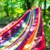 Подвесной гавайский гавайский гамак 160x200 см с хлопковым полотном и деревянными планками 40 см (Разноцветный)
