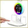 Настольная LED лампа с 4 панелями, вентилятором и дисплеем KRX-104