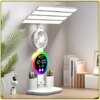 Настольная LED лампа с 4 панелями, вентилятором и дисплеем KRX-104