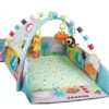 Игровой коврик LEAN Toys 5в1 с шариками в подарок / Развивающий коврик для детей X-647