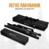 Туристический раскладной стол для кемпинга 120х55х48см с регулировкой высоты, алюминиевый сложный стол для пикника