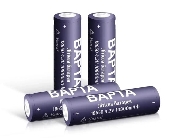 Аккумулятор 18650 BAPTA BP-1080 10800mAh 4.2V Li-Ion для фонарей, электроники и power bank