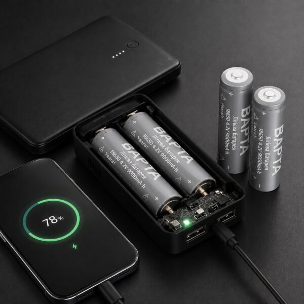 Аккумулятор BAPTA BP-0900 18650 Li-Ion 9000 мАч 4.2В для фонарей, power bank и портативной техники