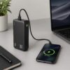 Универсальный павербанк King Power KP-34 30000 mAh 22.5W для смартфонов и гаджетов