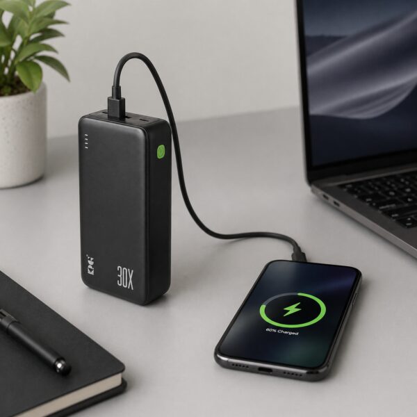 Универсальный павербанк King Power KP-34 30000 mAh 22.5W для смартфонов и гаджетов