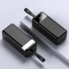 Повербанк KPG-402 40000 мАч черный с фонариком, 2 USB, microUSB и Type-C