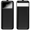 Повербанк KPG-402 40000 мАч черный с фонариком, 2 USB, microUSB и Type-C