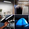 Аккумуляторная светодиодная LED лампа с магнитным креплением 70 см T550 Портативная USB лампа