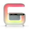 Настольный смарт светильник ночник G-Smart G6 Лампа-ночник с часами Bluetooth-колонкой и беспроводной зарядкой