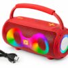 Минидинамик Bluetooth LED ET-311 с подсветкой, портативная беспроводная колонка