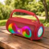 Минидинамик Bluetooth LED ET-311 с подсветкой, портативная беспроводная колонка