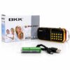 Портативный радиоприемник MP3/FM с USB, B837 / Мини-радио с питанием от аккумулятора