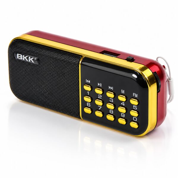Портативный радиоприемник MP3/FM с USB, B837 / Мини-радио с питанием от аккумулятора