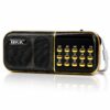 Портативный радиоприемник MP3/FM с USB, B837 / Мини-радио с питанием от аккумулятора