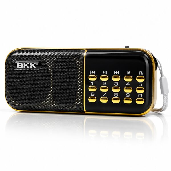 Портативный радиоприемник MP3/FM с USB, B837 / Мини-радио с питанием от аккумулятора