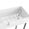 УЦЕНКА! Этажерка на колесах 4 яруса (87×38×13см), Bathroom Rack / Напольная полка (Плохая упаковка, трещина 3540)