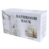 УЦЕНКА! Этажерка на колесах 4 яруса (87×38×13см), Bathroom Rack / Напольная полка (Плохая упаковка, трещина 3540)