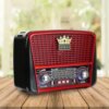 Радиоприемник аккумуляторный с Bluetooth, MP3 и фонариком, Golon RX-BT455S AM / Портативное радио