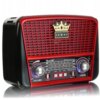 Радиоприемник аккумуляторный с Bluetooth, MP3 и фонариком, Golon RX-BT455S AM / Портативное радио