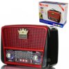Радиоприемник аккумуляторный с Bluetooth, MP3 и фонариком, Golon RX-BT455S AM / Портативное радио