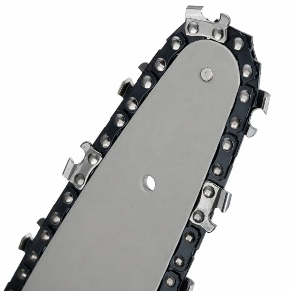 Аккумуляторная цепная мини пила Electric Chain Saw 48V 8" дюймов 20см с 2 аккумуляторами для обрезки веток деревьев в кейсе