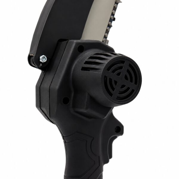 Аккумуляторная цепная мини пила Electric Chain Saw 48V 8" дюймов 20см с 2 аккумуляторами для обрезки веток деревьев в кейсе
