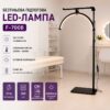 Бестеневая напольная LED-лампа на штативе F-700B, 31 Вт, Черная