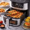 УЦЕНКА! Аэрогриль Silver Crest SC-8855S 8 л 4200 Вт сенсорное управление Hot Air Technology (Плохая упаковка, вмятина 3550)