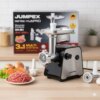 УЦЕНКА! Мясорубка 3 в 1 Jumpex Series Multi EN-001 3000 Вт (мясорубка + тёрка + шинковка) (Плохая упаковка 3559)