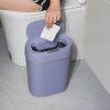 УЦЕНКА! Сенсорное мусорное ведро на 12 л, от USB, 31.5х23х15 см, HH-001, Синий (Повреждение Корпуса 3560)
