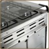 Газовая плита с четырьмя конфорками, духовкой и нержавеющей поверхностью RAF 8514