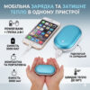 Грелка для рук и повербанк 2 в 1 Pebble hand warmer Грелка-повербанк 5000 mAh Power Bank с подогревом