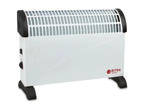 Электрический обогреватель конвектор BITEK BT-4120 три режима 750/1250/2000 Вт