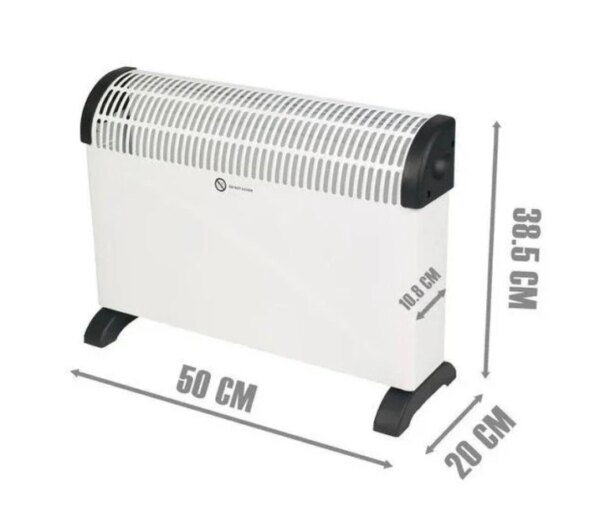 Электрический обогреватель конвектор BITEK BT-4120 три режима 750/1250/2000 Вт